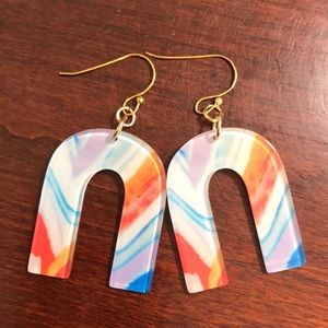 Colorful earrings